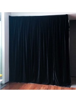 Audio Visual Events Black Velvet Curtain Drape Hire Sydney