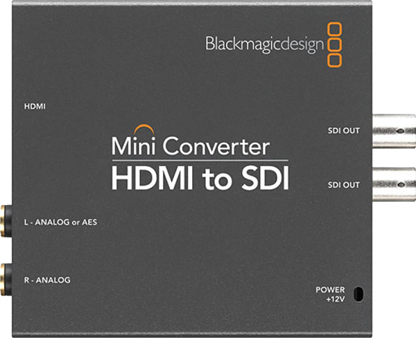 Pulido a menudo masculino Blackmagic HDMI to SDI Converter