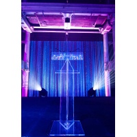 Audio Visual Events - Clear Perspex Lectern Hire