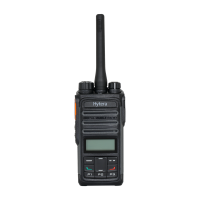 Hytera PD462 Handheld Two-Way Digital DMR Radio Front | Audio Visual Events