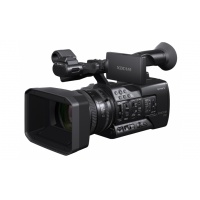 Sony PXW-X160 XDCAM Camcorder with 25x zoom lens and XAVC Recordings Front Perspective
